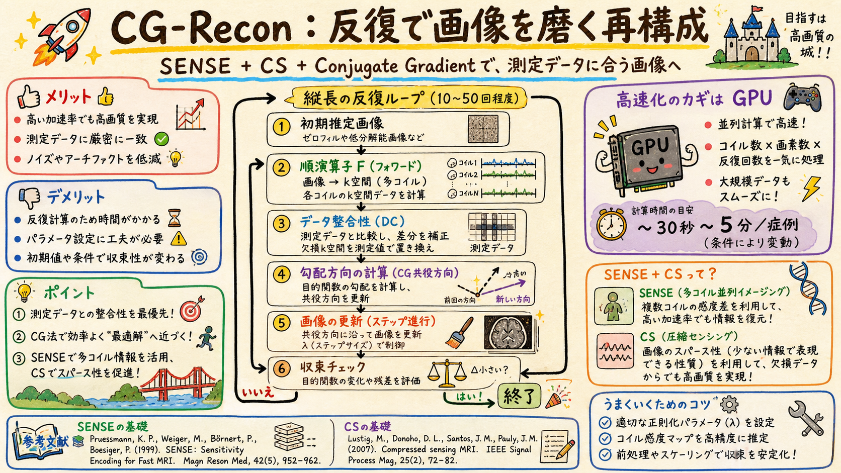 CG iterative recon